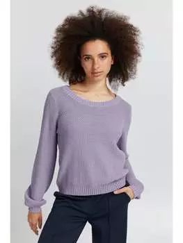 Пуловер ICHI, фиолетовый