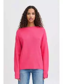 Пуловер ICHI Rollkragenpullover, розовый