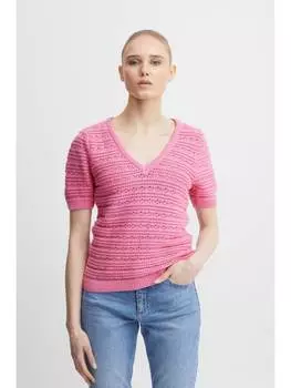Пуловер ICHI, розовый