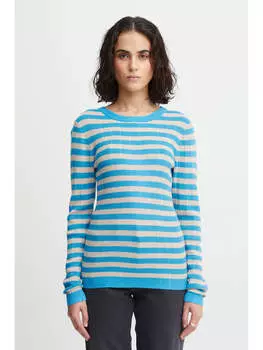 Пуловер ICHI, синий