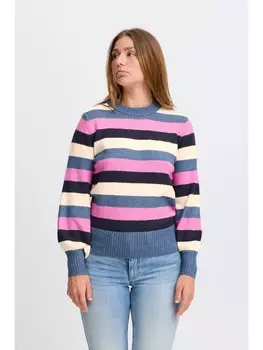 Пуловер ICHI Strick, красочный