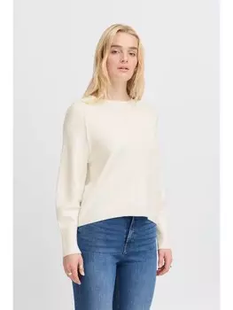 Пуловер ICHI Strickpullover, белый