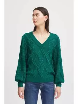 Пуловер ICHI, зеленый