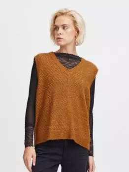 Пуловер ихкамара Ichi, коричневый