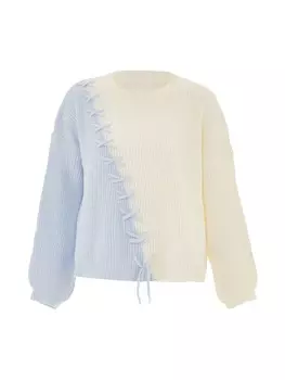 Пуловер immy, цвет wollweiss hellblau