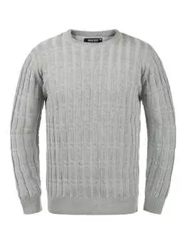 Пуловер INDICODE, серый