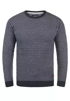 Пуловер INDICODE Strick, синий