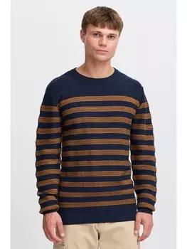 Пуловер INDICODE Strick, темно-синий