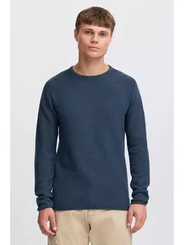 Пуловер INDICODE Strickpullover IDJadas 35841MM lssiger Strickpullover, темно-синий