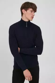 Пуловер INDICODE Troyer IDBanjamon, синий