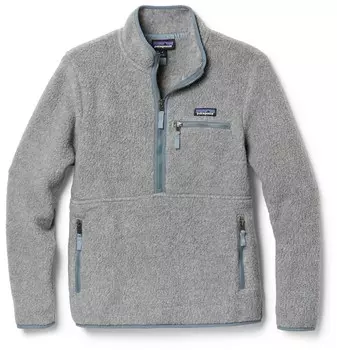 Пуловер из сумчатого флиса в стиле ретро с ворсом - женский Patagonia, серый