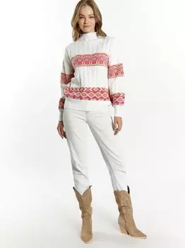 Пуловер Izia, экрю