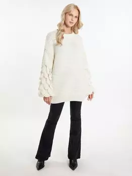 Пуловер Izia, белый