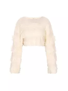 Пуловер IZIA, белый