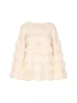 Пуловер IZIA, белый