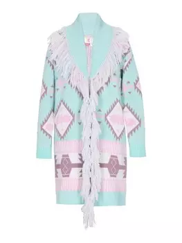 Пуловер IZIA Cardigan, цвет trkis mehrfarbig