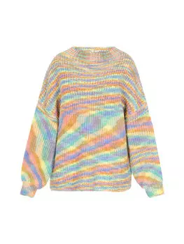 Пуловер IZIA, цвет blau mehrfarbig