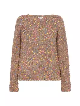 Пуловер IZIA, цвет braun mehrfarbig