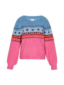 Пуловер IZIA, цвет fuchsia mehrfarbig
