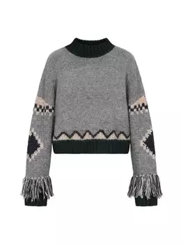 Пуловер IZIA, цвет grau mehrfarbig