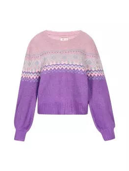 Пуловер IZIA, цвет violett mehrfarbig
