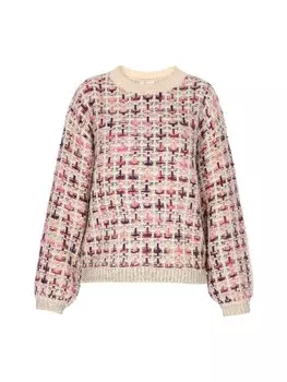 Пуловер IZIA, цвет violett mehrfarbig