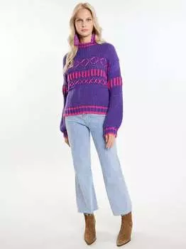 Пуловер Izia, фиолетовый