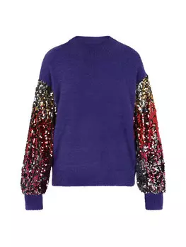 Пуловер IZIA, фиолетовый