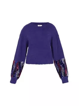 Пуловер IZIA, фиолетовый