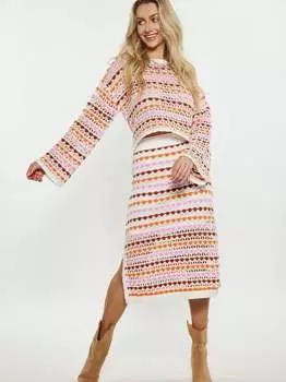 Пуловер Izia, оранжевый