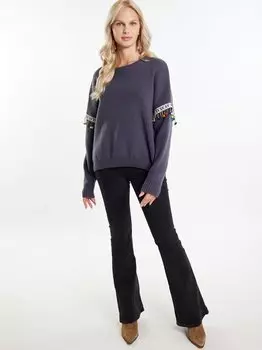 Пуловер Izia, серый