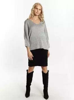 Пуловер Izia, серый