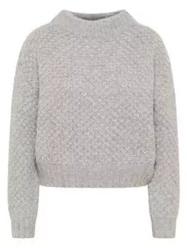 Пуловер IZIA, светло-серый