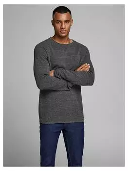 Пуловер Jack & Jones, антрацит