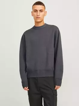 Пуловер Jack & Jones, антрацит
