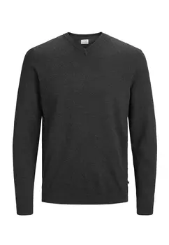 Пуловер Jack & Jones 'Basic', темно серый