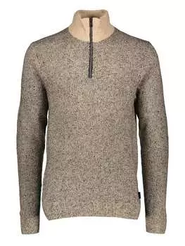 Пуловер Jack & Jones, бежевый/черный