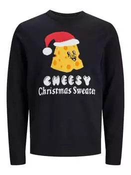 Пуловер Jack & Jones, черный