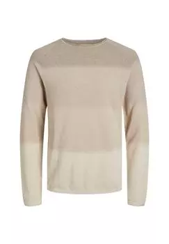Пуловер JACK & JONES, цвет Oatmeal