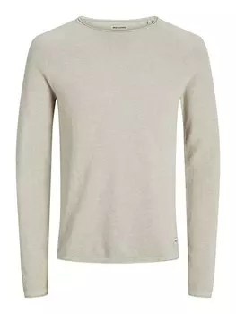 Пуловер Jack & Jones JJEHILL, бежевый