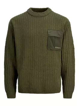 Пуловер Jack & Jones Metro, оливковый