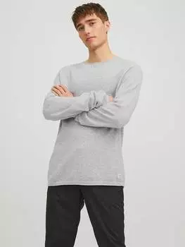Пуловер Jack & Jones, серый