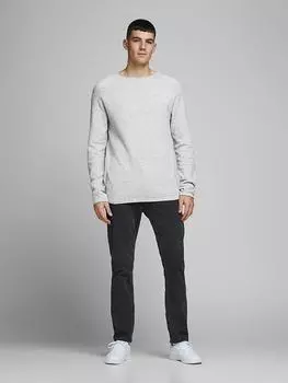 Пуловер Jack & Jones, светло-серый