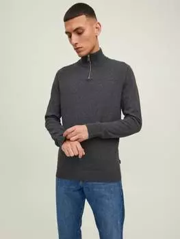 Пуловер Jack & Jones, темно-серый