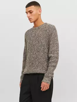 Пуловер Jack & Jones William, цвет Braun/Schwarz/Wei