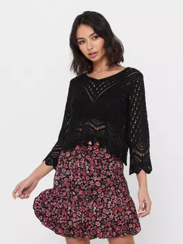 Пуловер JACQUELINE de YONG, черный