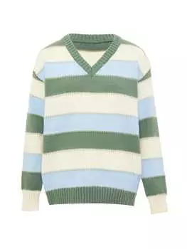Пуловер Jalene, цвет blau mehrfarbig streifen