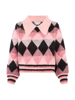 Пуловер Jalene, цвет rosa kariert