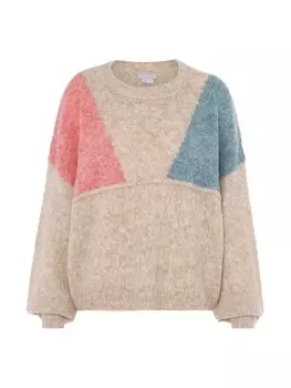 Пуловер Jalene, цвет wollweiss mehrfarbig