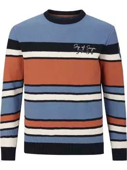Пуловер Jan Vanderstorm, цвет blau orange